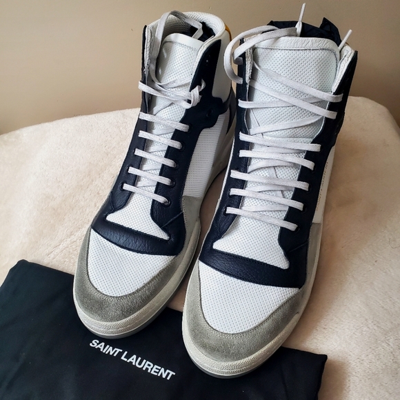 Saint Laurent high top sneakers - Picture 2 of 13